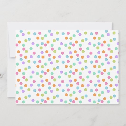 Invitation à la fête d'anniversaire Bounce (Dos)