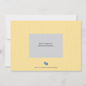 Invitation à la fête d'anniversaire Busy bee bumbl (Dos)