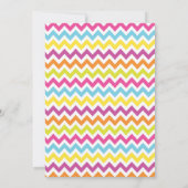 Invitation à la fête d'anniversaire Candy (Dos)