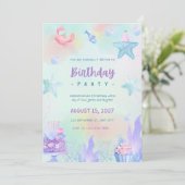 Invitation à la fête d'anniversaire | Canva modifi (Debout devant)