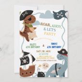 Invitation à la fête d'anniversaire commune des pi (Devant)