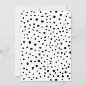 Invitation à la fête d'anniversaire Cute Panda (Dos)