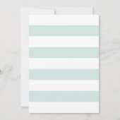 Invitation à la fête d'anniversaire dans l'océan (Dos)