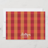 Invitation à la fête d'anniversaire d'automne (Dos)