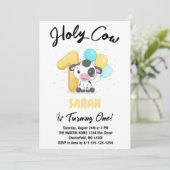 Invitation à la fête d'anniversaire de 1 an de Hol (Debout devant)