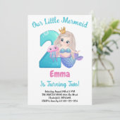 Invitation à la fête d'anniversaire de 2 ans de la (Debout devant)