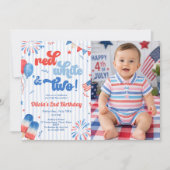Invitation à la fête d'anniversaire de 2 ans - Pho (Devant)