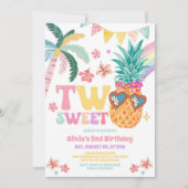 Invitation à la fête d'anniversaire de 2 ans Two S (Devant)