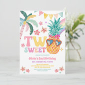Invitation à la fête d'anniversaire de 2 ans Two S (Debout devant)