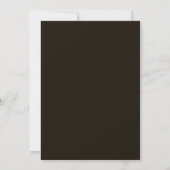 Invitation à la fête d'anniversaire de 30 ans Blac (Dos)