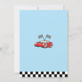 Invitation à la fête d'anniversaire de 3 ans de la (Dos)