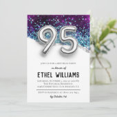 Invitation à la fête d'anniversaire de 95 ans (Debout devant)