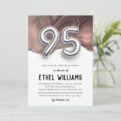 Invitation à la fête d'anniversaire de 95 ans (Debout devant)