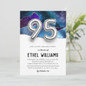 Invitation à la fête d'anniversaire de 95 ans (Debout devant)