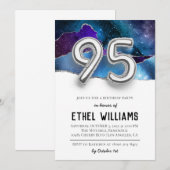 Invitation à la fête d'anniversaire de 95 ans (Devant / Derrière)