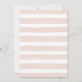 Invitation à la fête d'anniversaire de Ballerina (Dos)