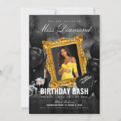 Invitation à la fête d'anniversaire de Black and G (Devant)