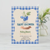 Invitation à la fête d'anniversaire de Blueberry (Debout devant)