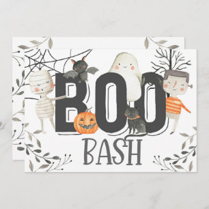 Invitation à la fête d'anniversaire de Boo Bash Gh