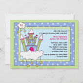 Invitation à la fête d'anniversaire de Bounce Hous (Devant)