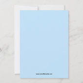 Invitation à la fête d'anniversaire de Bowling (Dos)