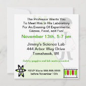 Invitation à la fête d'anniversaire de Boy All Abo (Dos)