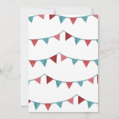 Invitation à la fête d'anniversaire de Boy Circus  (Dos)