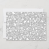 Invitation à la fête d'anniversaire de Boy Winter  (Dos)