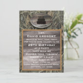 Invitation à la fête d'anniversaire de Camo (Debout devant)