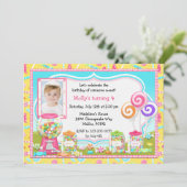 Invitation à la fête d'anniversaire de Candy (Debout devant)