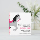 Invitation à la fête d'anniversaire de Carousel (Debout devant)