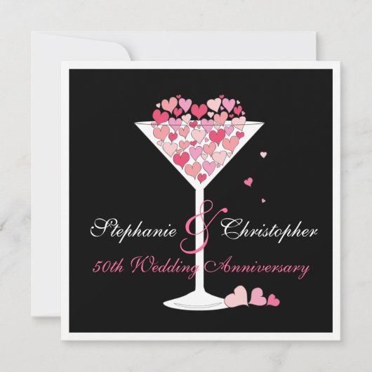 Invitation à la fête d'anniversaire de Celebration (Devant)