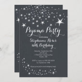 Invitation à la fête d'anniversaire de Chalkboard  (Devant / Derrière)