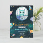 Invitation à la fête d'anniversaire de chaton de g (Debout devant)