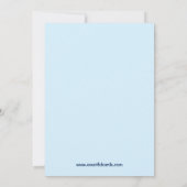 Invitation à la fête d'anniversaire de Cheerleadin (Dos)