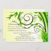 Invitation à la fête d'anniversaire de Climbing Vi (Devant / Derrière)