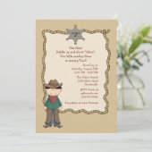 Invitation à la fête d'anniversaire de Corral (Debout devant)