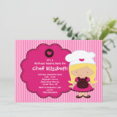 Invitation à la fête d'anniversaire de Cuisine Bak (Debout devant)