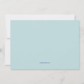 Invitation à la fête d'anniversaire de Cute Boys D (Dos)