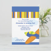 Invitation à la fête d'anniversaire de Cute Little (Debout devant)