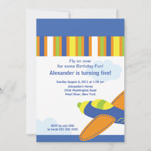 Invitation à la fête d'anniversaire de Cute Little