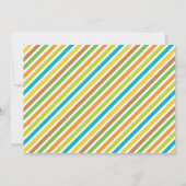 Invitation à la fête d'anniversaire de Dinosaur (Dos)