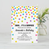 Invitation à la fête d'anniversaire de Dots (Debout devant)