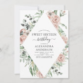 Invitation à la fête d'anniversaire de Dusty Sweet (Devant)