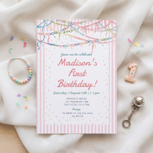 Invitation à la fête d'anniversaire de Fancy Nancy