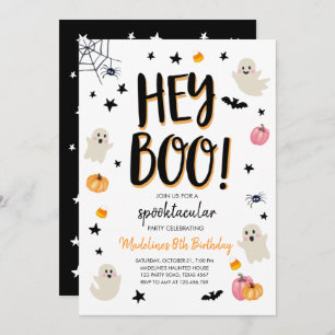 Invitation à la fête d'anniversaire de Ghost