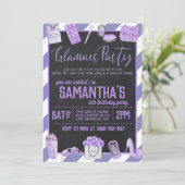 Invitation à la fête d'anniversaire de Glamor (Debout devant)