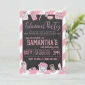 Invitation à la fête d'anniversaire de Glamor (Debout devant)