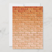 Invitation à la fête d'anniversaire de Graffiti (Dos)