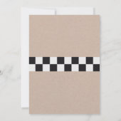 Invitation à la fête d'anniversaire de Jukebox (Dos)